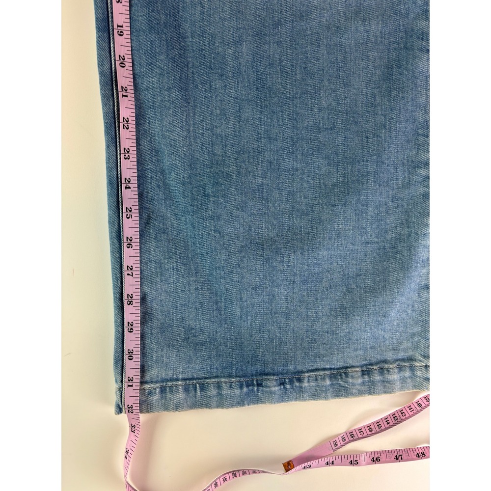 AG Adriano Goldschmied Stella Cinched Low Slung Palazzo Wide Leg Jeans Blue 32 - Picture 10 of 11